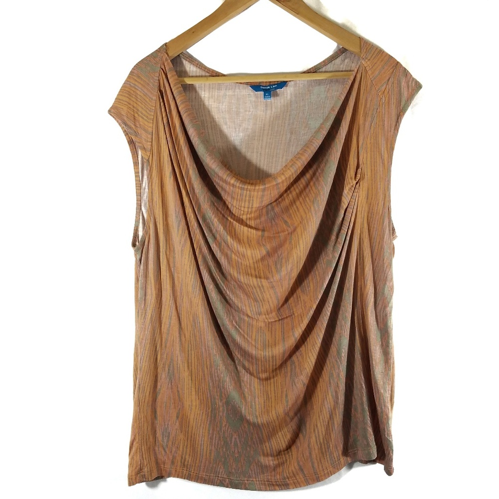 Derek Lam for DesigNation Cowl Neck Front Blouse